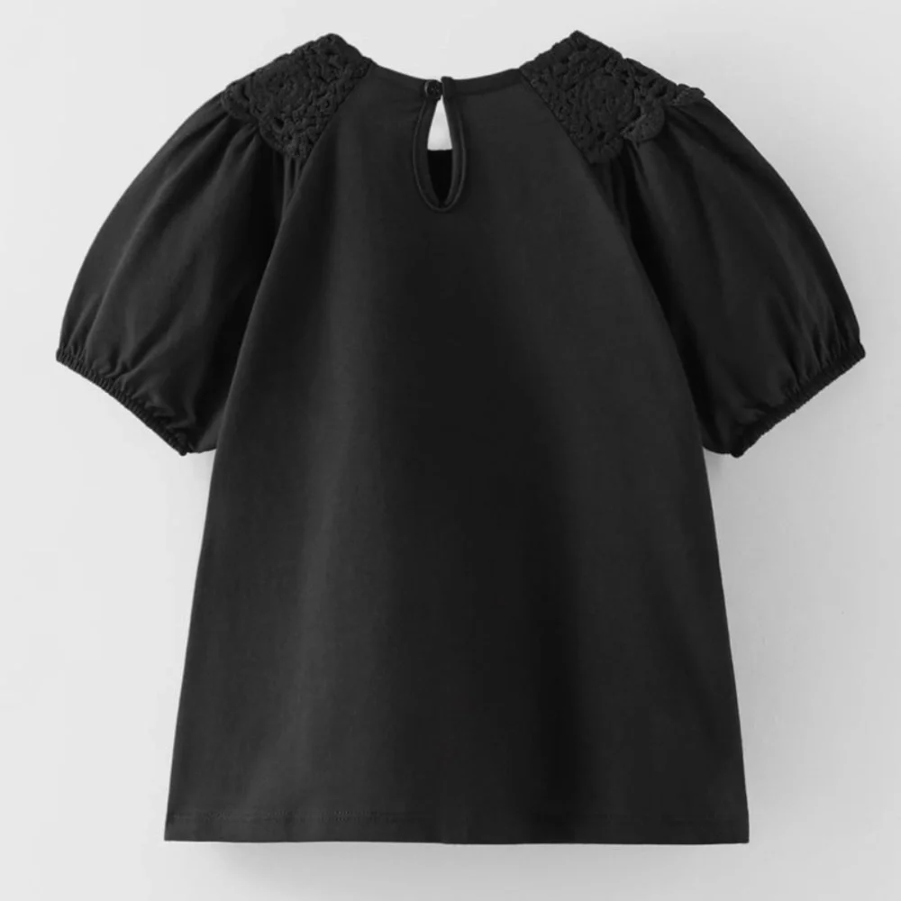 Zara Mixed Crochet Top